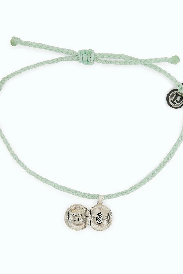 Pura Vida Wave Locket Bracelet Silver WINF 2 Pura Vida Wave Locket Bracelet Silver WINF