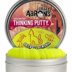 Crazy Aaron's GHOST WRITERS - SECRET SCROLL Thinking Putty