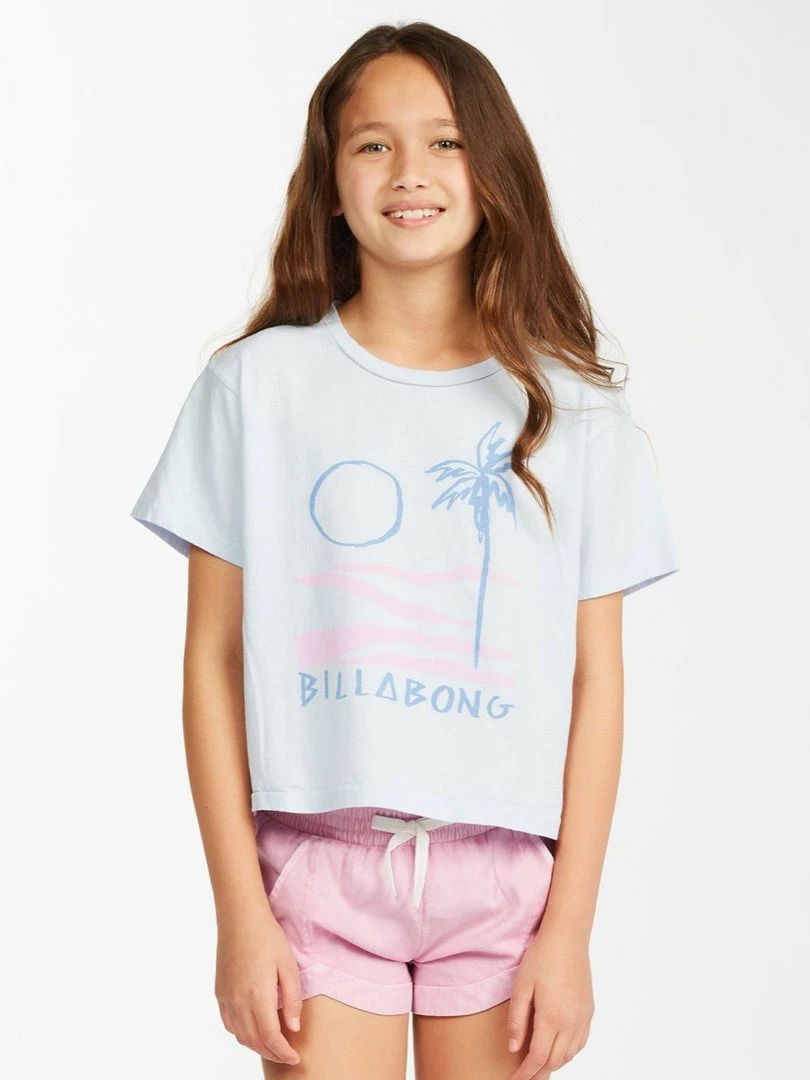 KIDS Billabong Girl's On The Beach T-Shirt 2 KIDS Billabong Girl's On The Beach T-Shirt