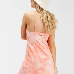 Billabong Easy On Me Knit Dress -MELON (mel) WOMEN