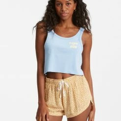 Billabong Women's Road Trippin Shorts - Light Sunset Gold