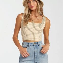 Billabong Check It Crop Top WOMEN