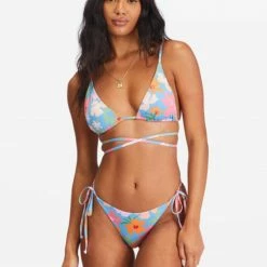 WOMEN Billabong Summer Field Slide Tall Triangle Bikini Top