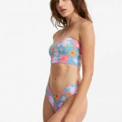 Billabong Summer Field Fiji Cheeky Bikini Bottoms WOMEN