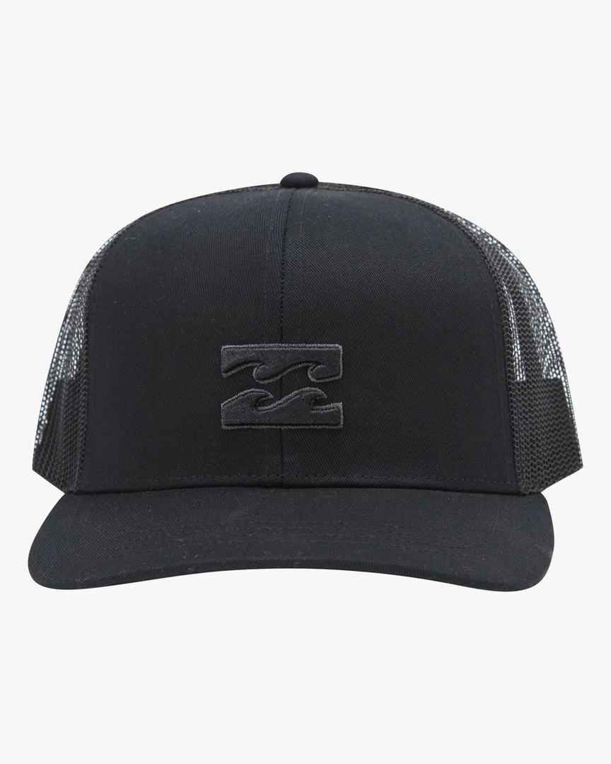 Billabong All Day Trucker Hat- Stealth Hats 2 Billabong All Day Trucker Hat- Stealth Hats