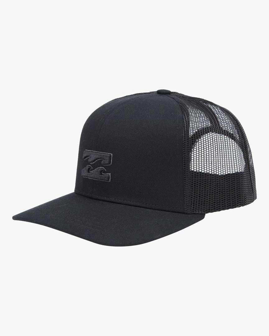 Billabong All Day Trucker Hat- Stealth Hats 1 Billabong All Day Trucker Hat- Stealth Hats