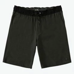 MEN Billabong Crossfire Elastic Submersible Shorts 18" -ASPHALT (alt) 7 MEN Billabong Crossfire Elastic Submersible Shorts 18