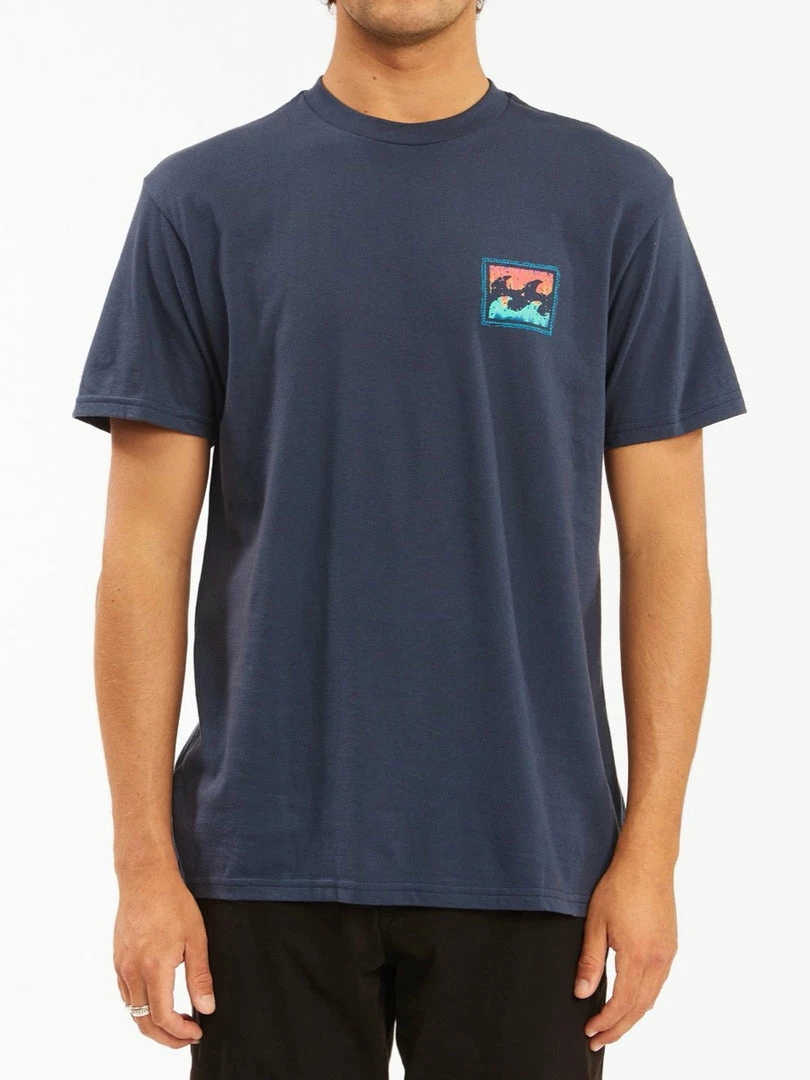 Billabong Men's Crayon Wave WW Tee 1 Billabong Men's Crayon Wave WW Tee