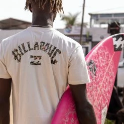 Billabong Arch Fill Short Sleeve T-Shirt -OFF WHITE (ofw) MEN
