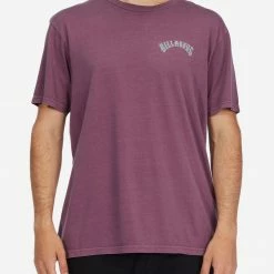 Billabong Men's Arch Wave Washed Short Sleeve T-Shirt