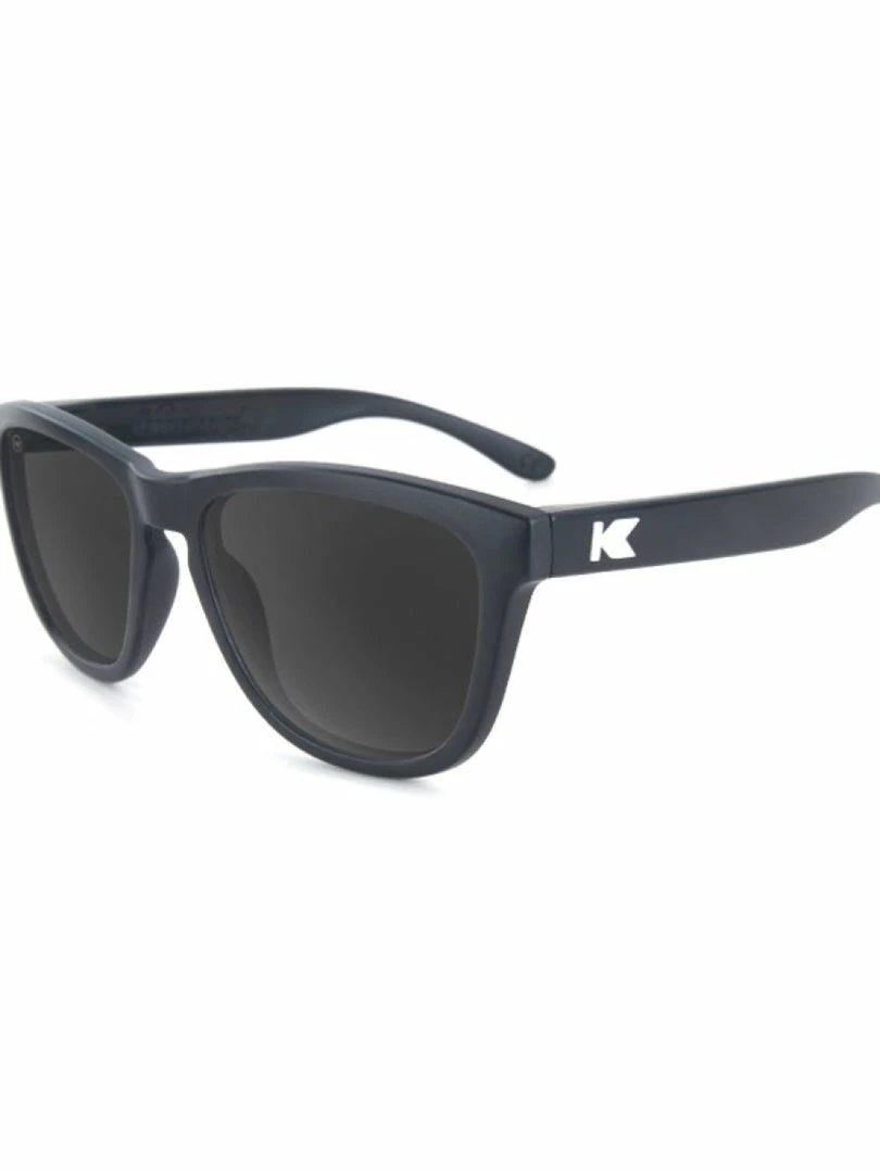 Knockaround Kids Premiums Matte Black/Smoke Sunglasses 1 Knockaround Kids Premiums Matte Black/Smoke Sunglasses
