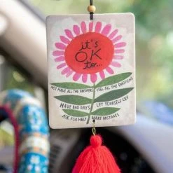 Leaf In Creek Natural Life Air Freshener Tassels It's Okay To Small Accessories