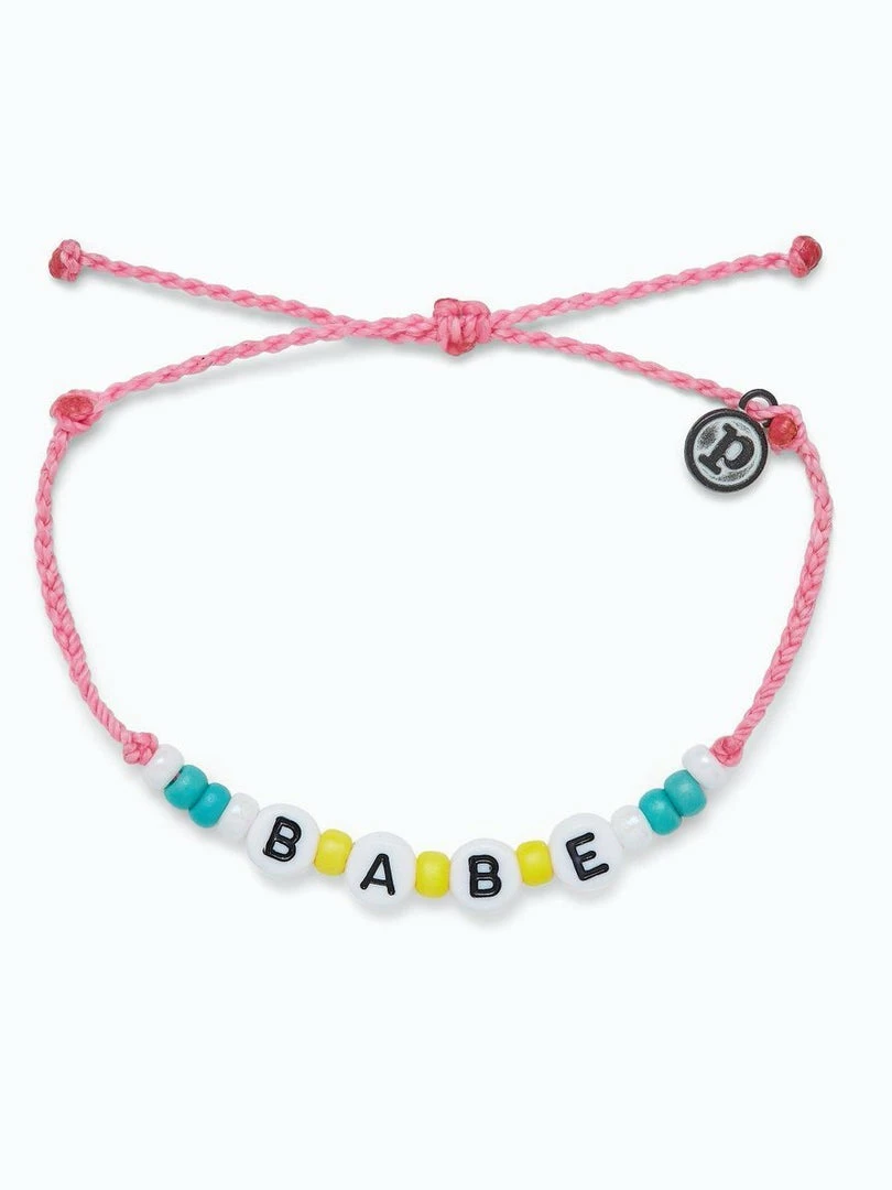 Bracelets Pura Vida Alphabet Bracelet BABE 1 Bracelets Pura Vida Alphabet Bracelet BABE