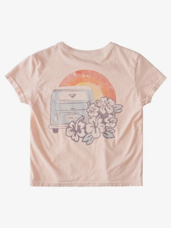 Roxy Girl's Day Trippin' Boyfriend T-Shirt Girl's Apparel 2 Roxy Girl's Day Trippin' Boyfriend T-Shirt Girl's Apparel