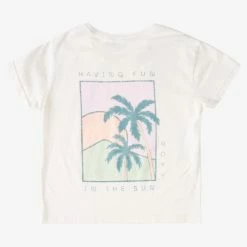 Roxy Girl's 4-16 Early Morning Boyfriend T-Shirt Girl's Apparel