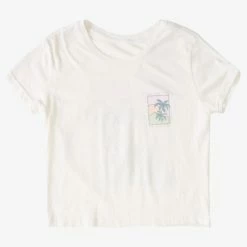 Roxy Girl's 4-16 Early Morning Boyfriend T-Shirt Girl's Apparel