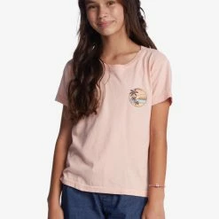 KIDS Roxy Girl's 4-16 Welcome To Paradise T-Shirt