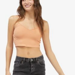 Roxy Brami Crop Top (Toasted Nut)