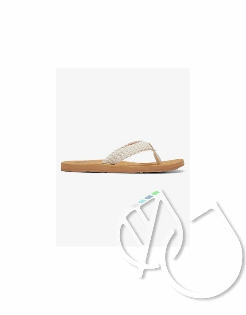 Sandals & Flips Roxy Porto - Sandals -NATURAL (nat) 2 Sandals & Flips Roxy Porto - Sandals -NATURAL (nat)