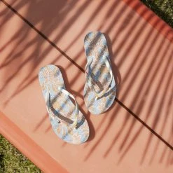 Sandals & Flips Roxy Portofino Flip-Flops -Light Blue