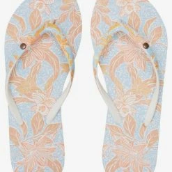 Sandals & Flips Roxy Portofino Flip-Flops -Light Blue