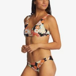 WOMEN Roxy Printed Beach Classics Cheeky Bikini Bottoms