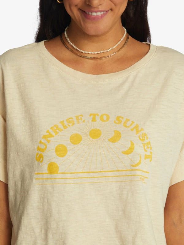 Roxy Sunrise To Sunset T-Shirt WOMEN 3 Roxy Sunrise To Sunset T-Shirt WOMEN