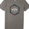 Billabong Boys' Access T-Shirt Dark Grey Heather KIDS