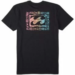 KIDS Billabong Boys' Crayon Wave Shirt Black