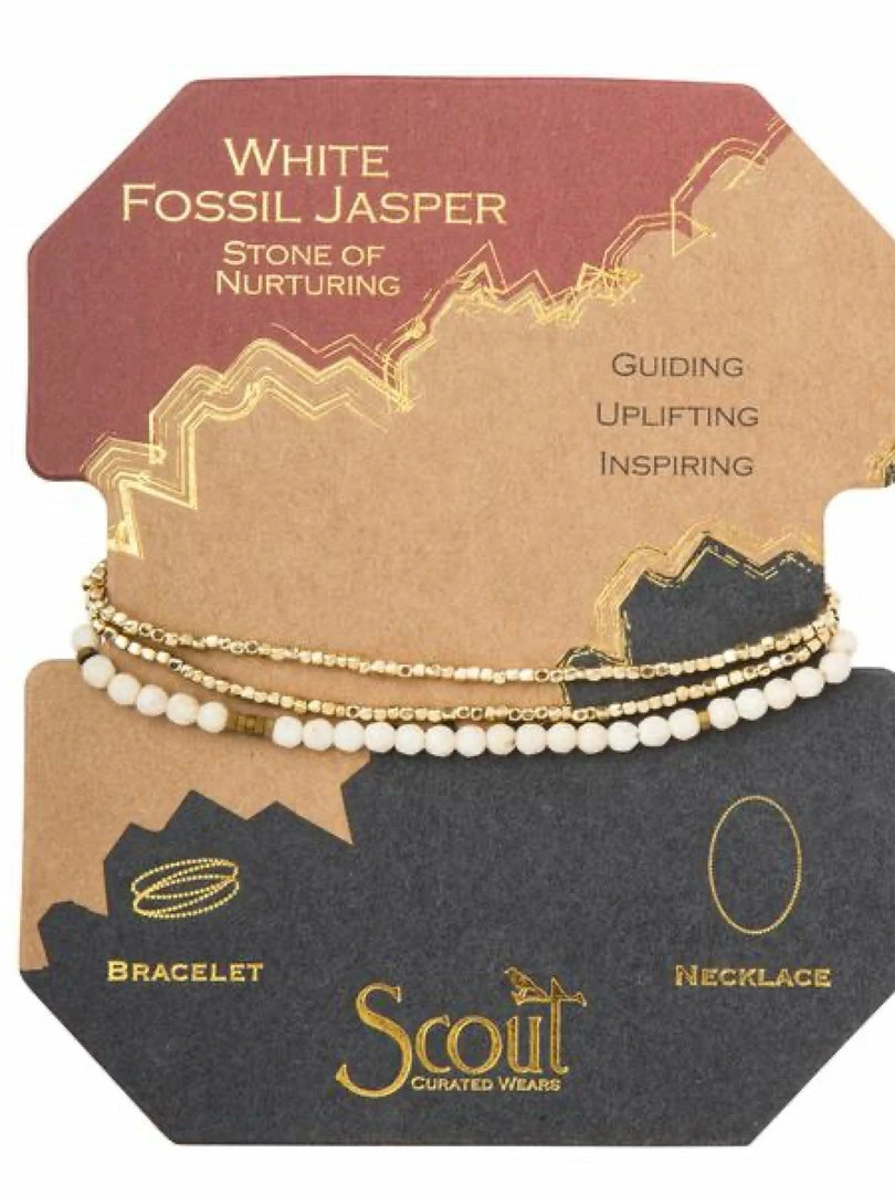 Scout Delicate Stone Wrap Bracelet Necklace 3 Scout Delicate Stone Wrap Bracelet Necklace