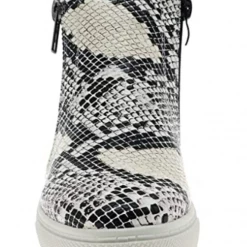 Outwoods Comfy Snake Skin Print Wedge