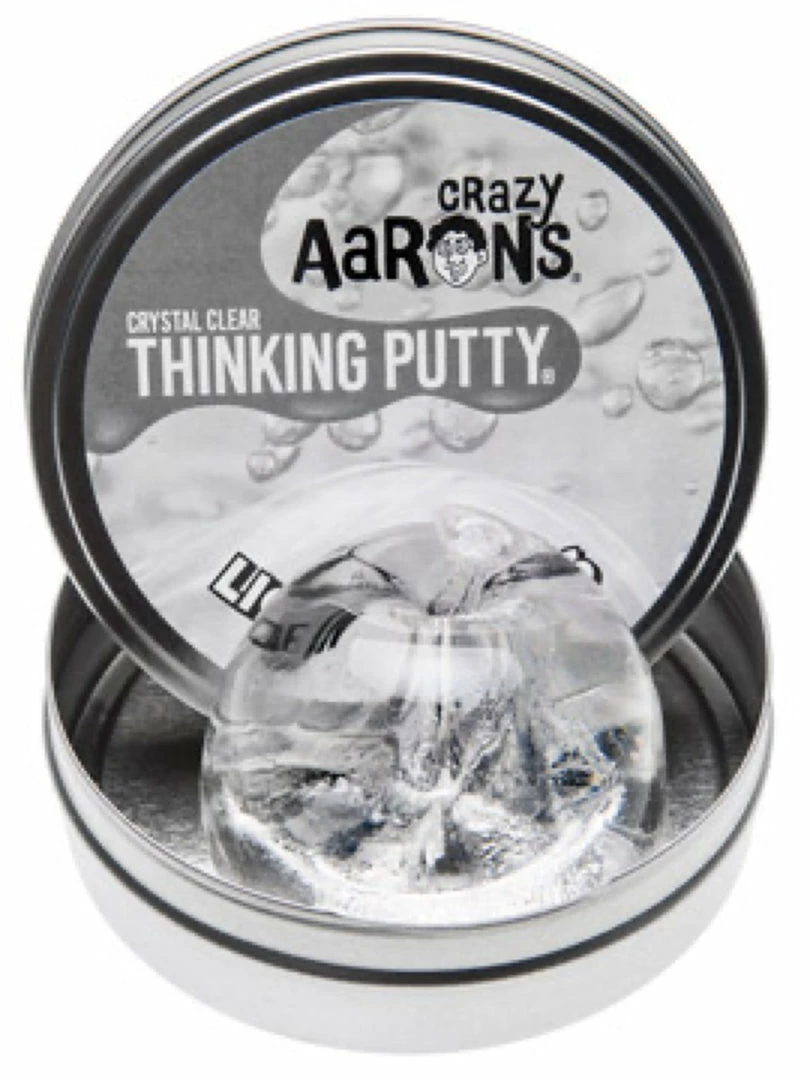 Crazy Aaron's Liquid Glass 4IN Thinking Putty KIDS 1 Crazy Aaron's Liquid Glass 4IN Thinking Putty KIDS