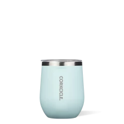 Flasks, Mugs, & Cups Corkcicle 12oz Stemless Gloss Powder Blue