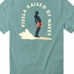 MEN Vissla Cruzzy Organic PKT Tee Jade