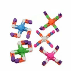 Love And Repeat Snap And Click Fidget Snake Puzzles Finger Sensory Toys KIDS