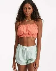 Billabong Road Trippin Elastic Shorts- MINT