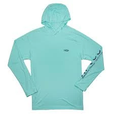 MEN Aftco Samurai Heathered LS Performance Hoodie 10 MEN Aftco Samurai Heathered LS Performance Hoodie