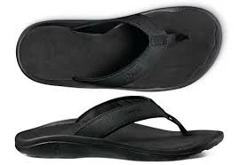 Olukai Men 'Ohana Sandal Black/ Black 1 Olukai Men 'Ohana Sandal Black/ Black