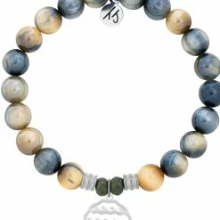 T. Jazelle T Jazelle Charm Stone Bracelet WOMEN
