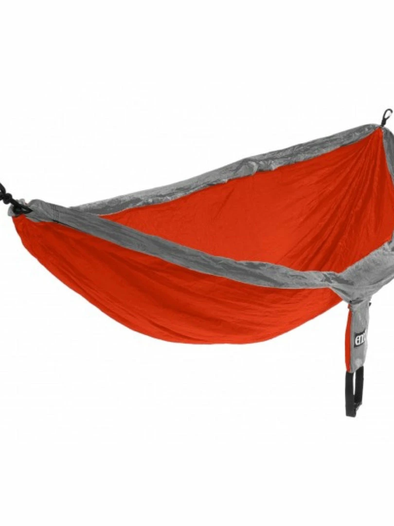 ENO SingleNest Hammock Orange/Grey 1 ENO SingleNest Hammock Orange/Grey