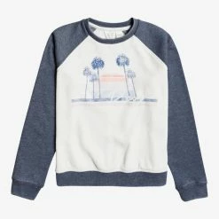 Roxy Girl's 4-16 Night Surfing Pullover Sweatshirt