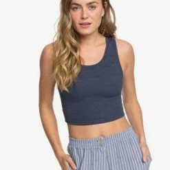 Roxy Good Keepsake Cropped Tank Top