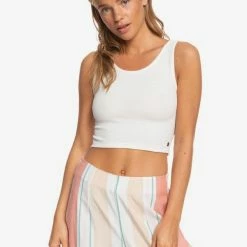 Roxy Good Keepsake Cropped Tank Top
