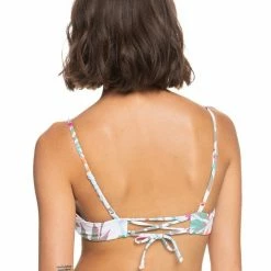 Roxy Printed Beach Classics Athletic Bikini Top (XWWW) WOMEN