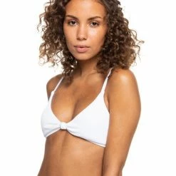 Leaf In Creek Roxy Love The Surf Knot Bikini Top WOMEN