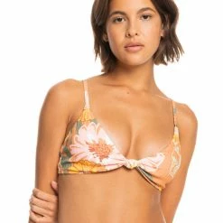Roxy Love Rib The Surf Knot Triangle Bikini Top