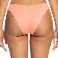 Roxy Solid Beach Classics High Leg Regular Bikini Bottoms WOMEN