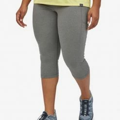 Patagonia Women's Pack Out Crop Tight -Black