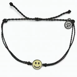 Pura Vida Happy Face Charm Bracelets