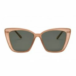 I-Sea Aloha Fox Tan/green Sunglasses